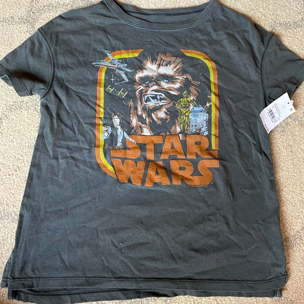 NWT Star Wars t shirt for kids Target sz small